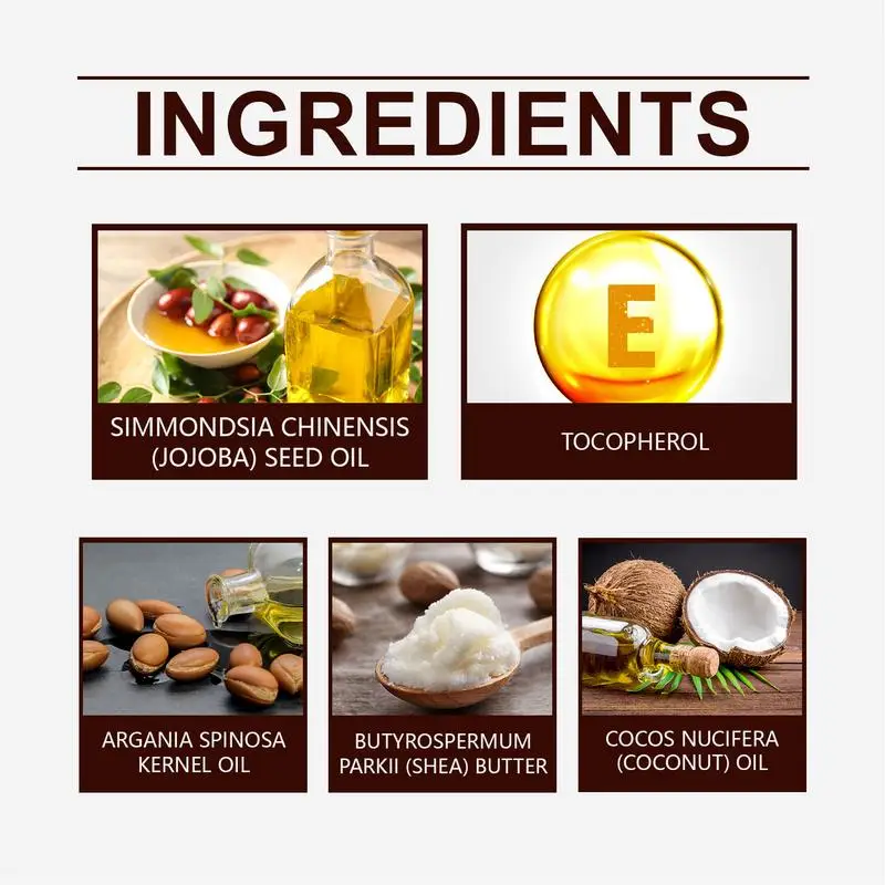 Мужской уход за бородой воск для ухода волосами лицом бальзам волос увлажняющий