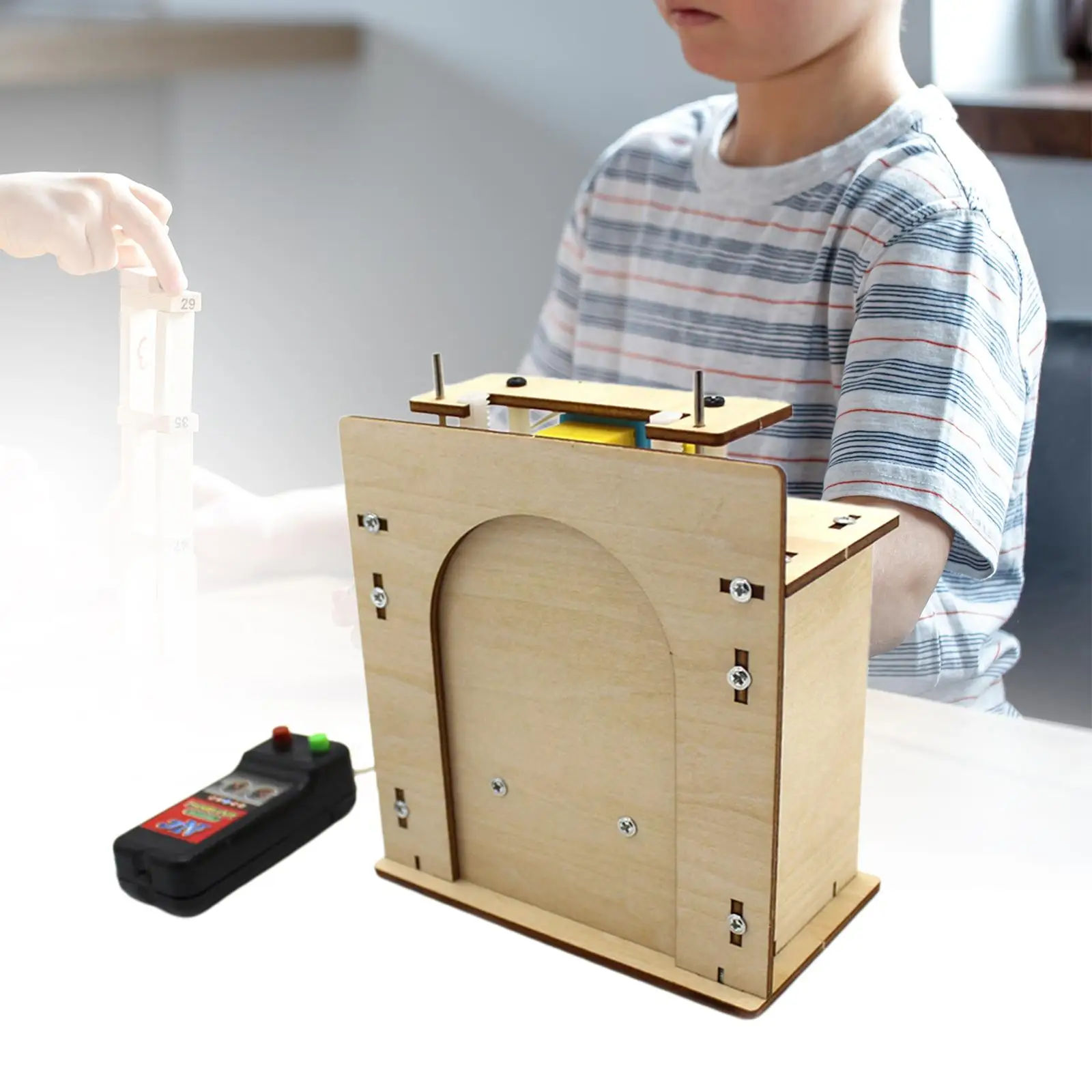 

Деревянная модель двери гаража «сделай сам», наборы научных экспериментов, обучающие игрушки для подъемных дверей, наборы электрических дв...