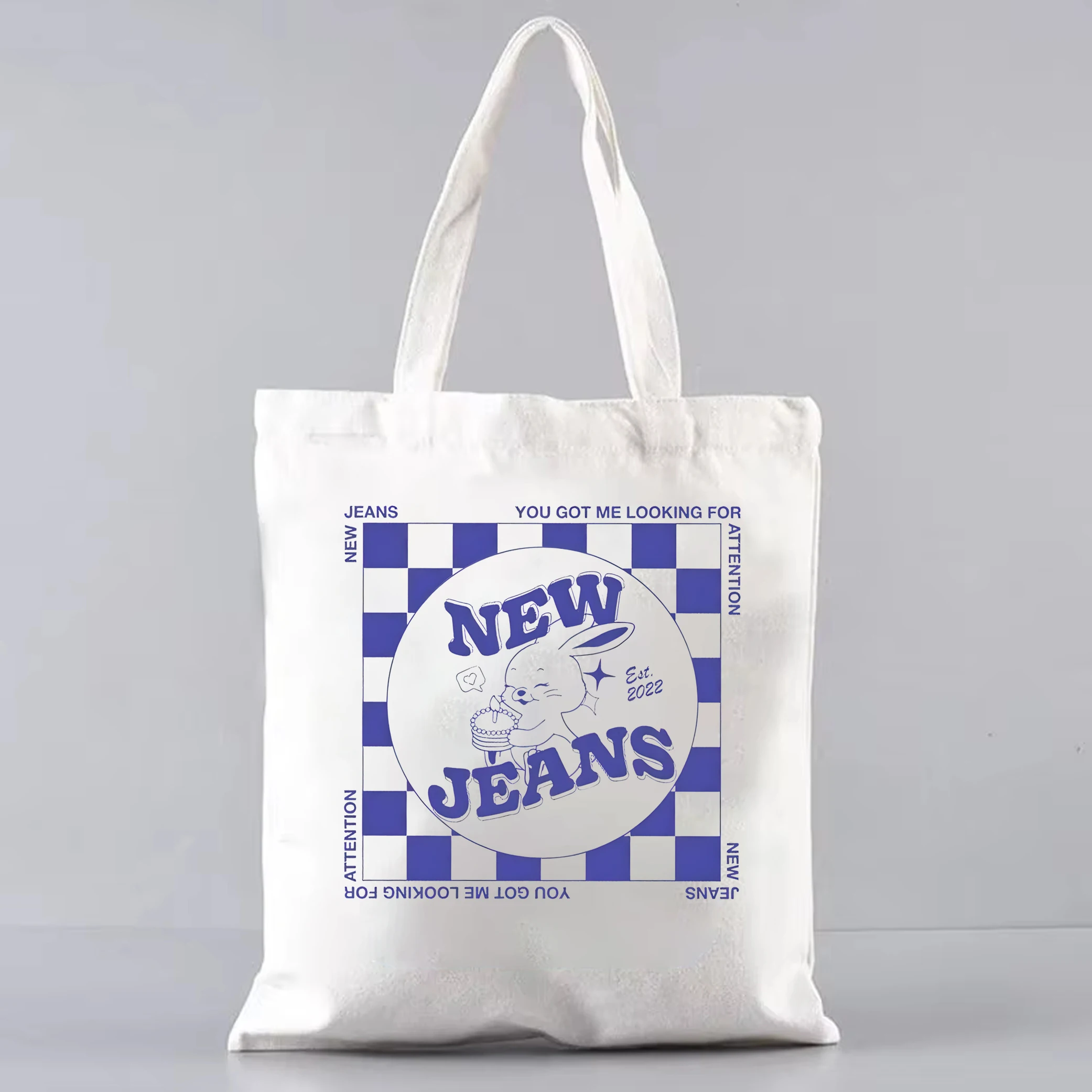 Женская сумка-тоут с принтом в стиле Харадзюку Повседневная модная холщовая