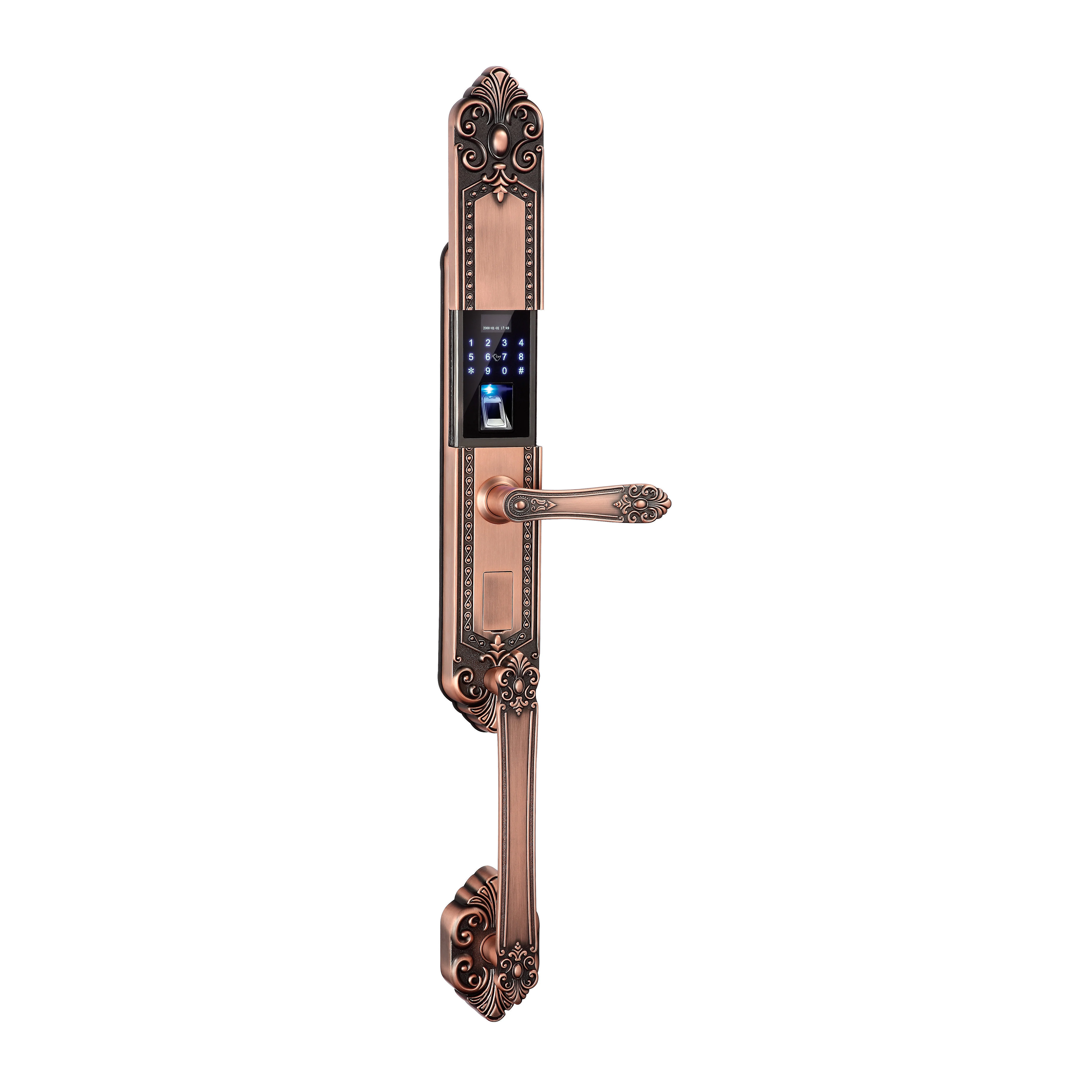 

Classic Style Biometric Digital Keyless Smart Fingerprint Entry Door Lock
