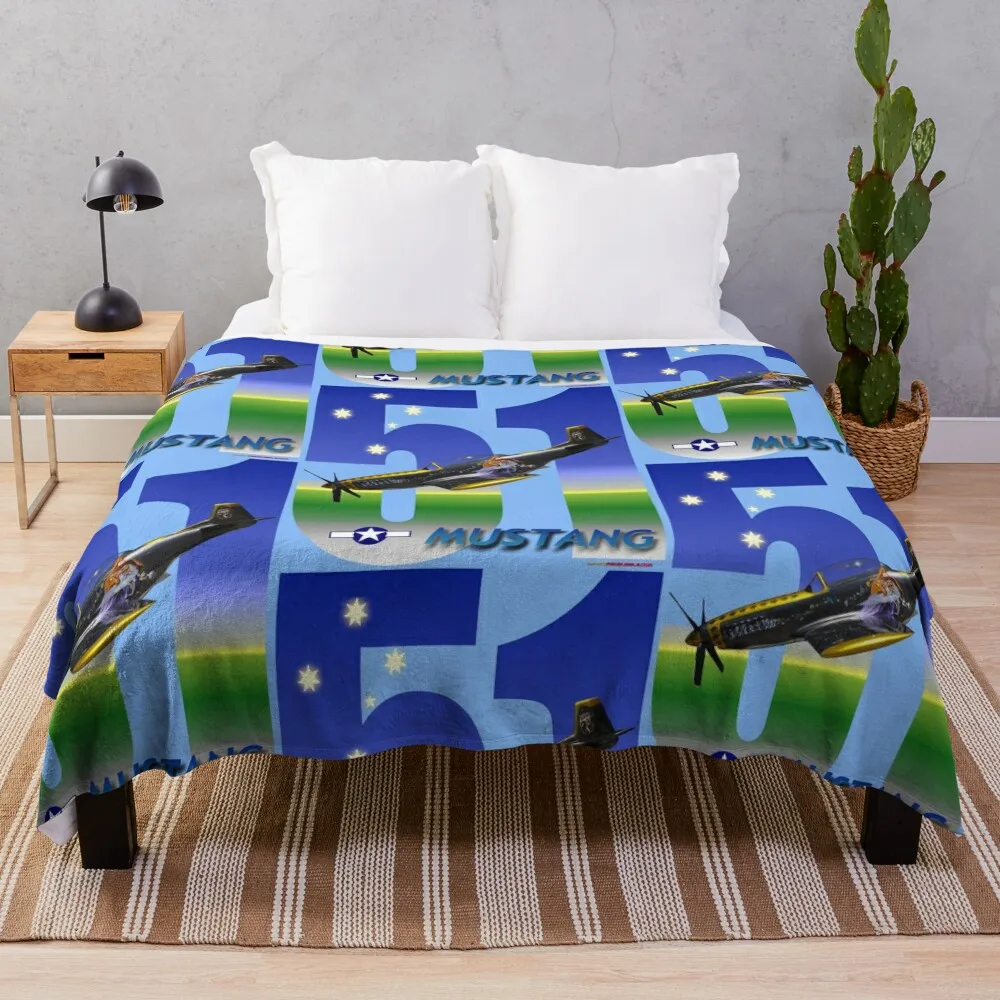 51 Дизайн — реплика Mustang VH-WIK Австралия 20140309 Одеяло для среды Тонкие одеяла