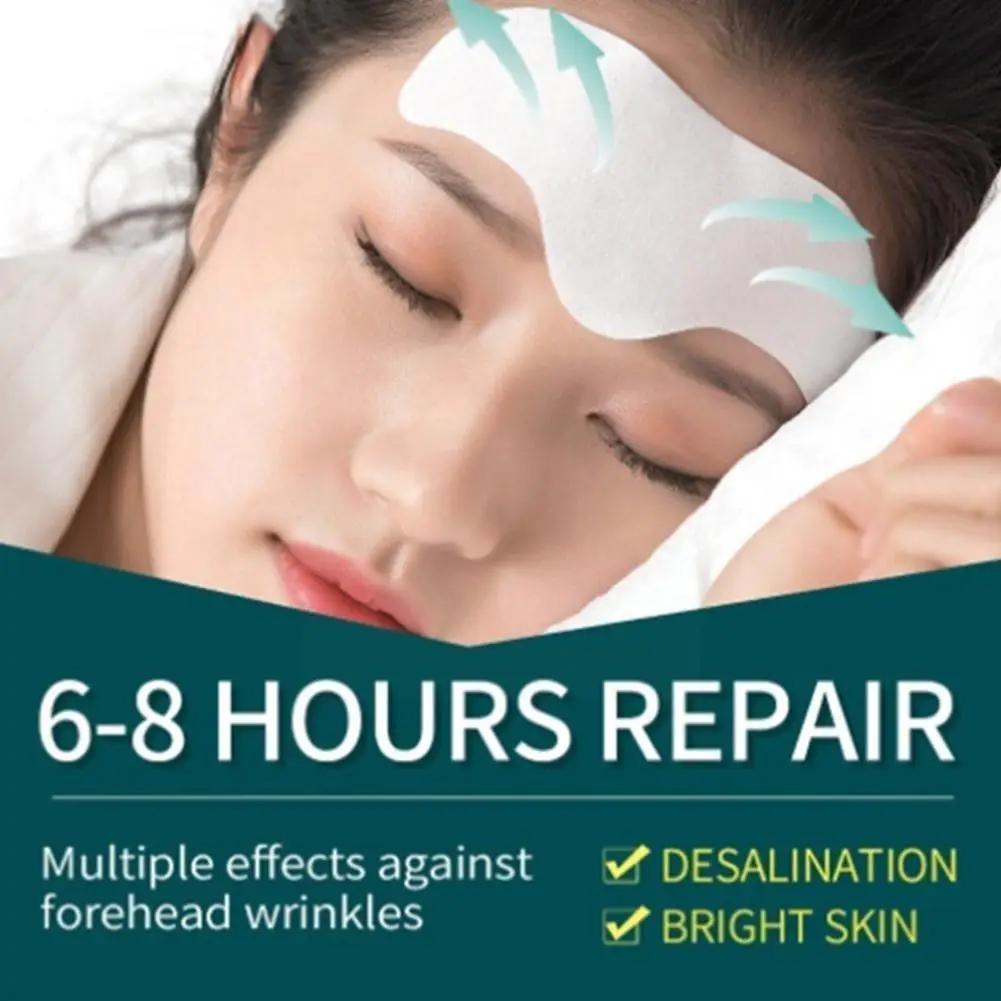 

5/10pcs Anti-wrinkle Forehead Patches Removal Moisturizing Smoothing Sagging Skin Lines Anti-aging Wrinkles Care Moisture N5j1