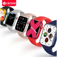 genai new 2022 2 0 full touch screen smart watch men and women sport watch motion trajectory voice assistant wireless charging