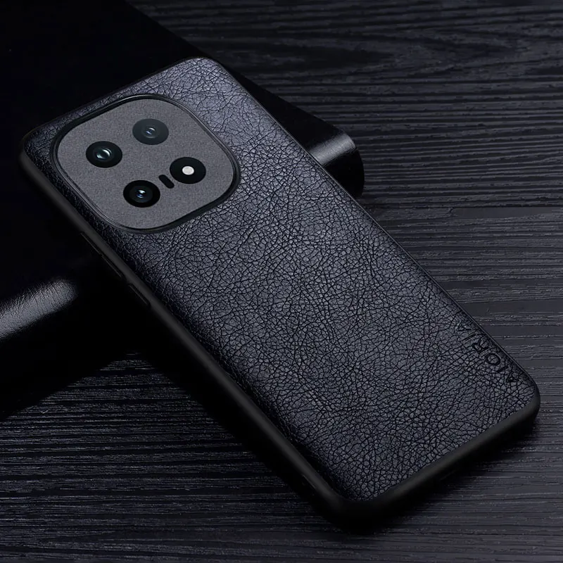 Фото Кожаный чехол для Vivo iQOO 15R 15 13 12 Z9 Z9x, премиум-класс, текстурированный, с ретро-узором под личи, задняя крышка для Vivo iQOO 15 №4