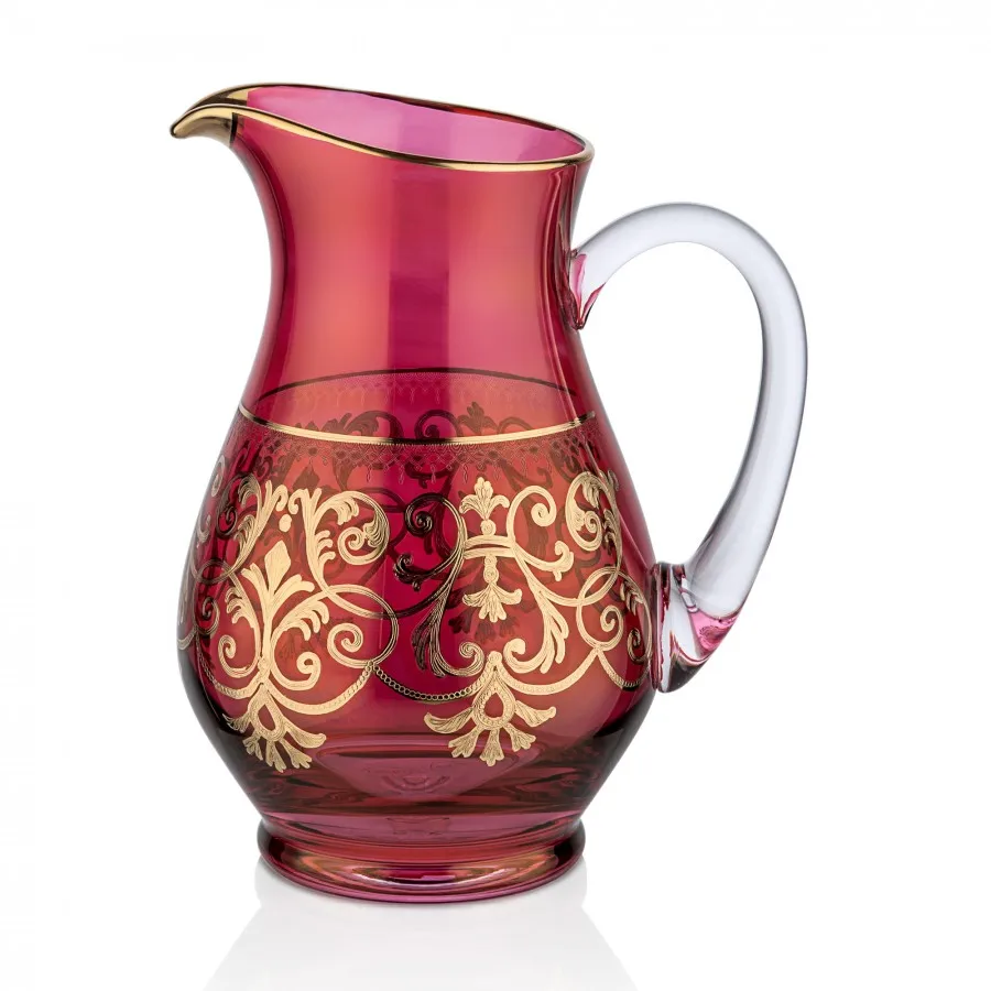

Porio Tiara ivy red pitcher