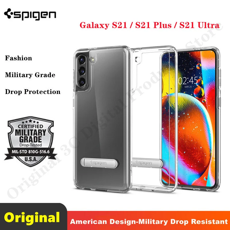 

For Samsung Galaxy S21 / S21 Plus / S21 Ultra Case | Spigen [ Slim Armor S ] Shockproof Cover