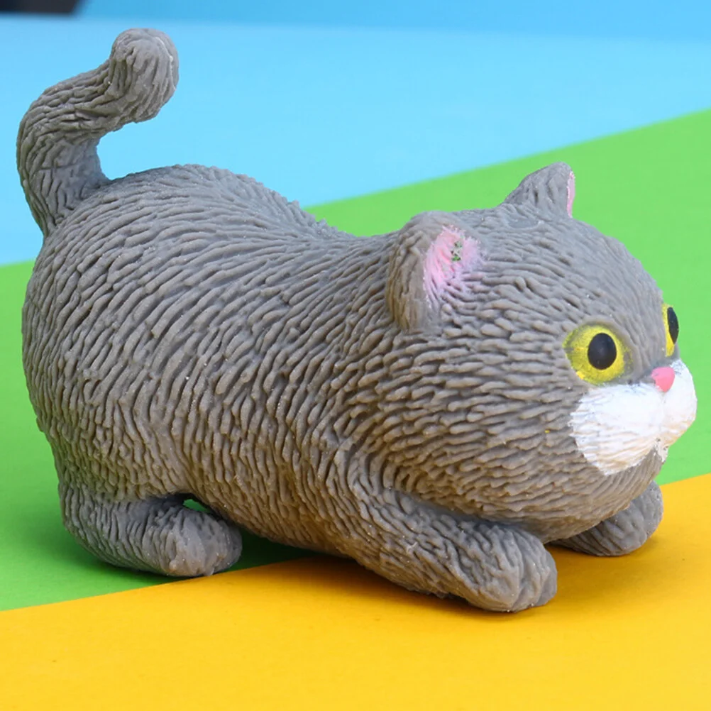 

Игрушки кошки для сжимания пасхального стресса сенсорные Животные Детская игрушка медленные фигурки мячи для декомпрессии корзина шприцы раньше сувениры