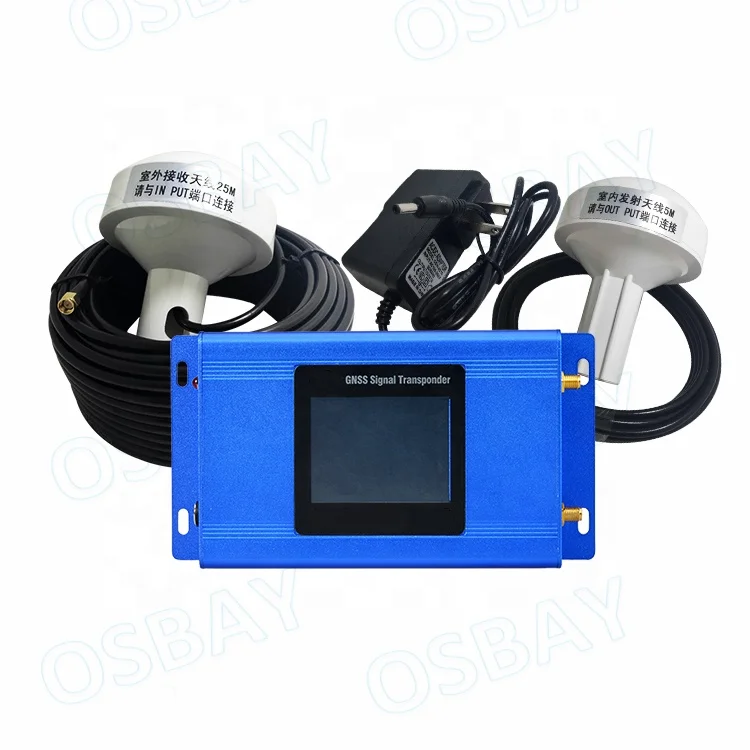 

Low Price Color Display Dual-Band Amplifier GPS BD 60dB High Gain Indoor coverage GPS signal Booster Repeater