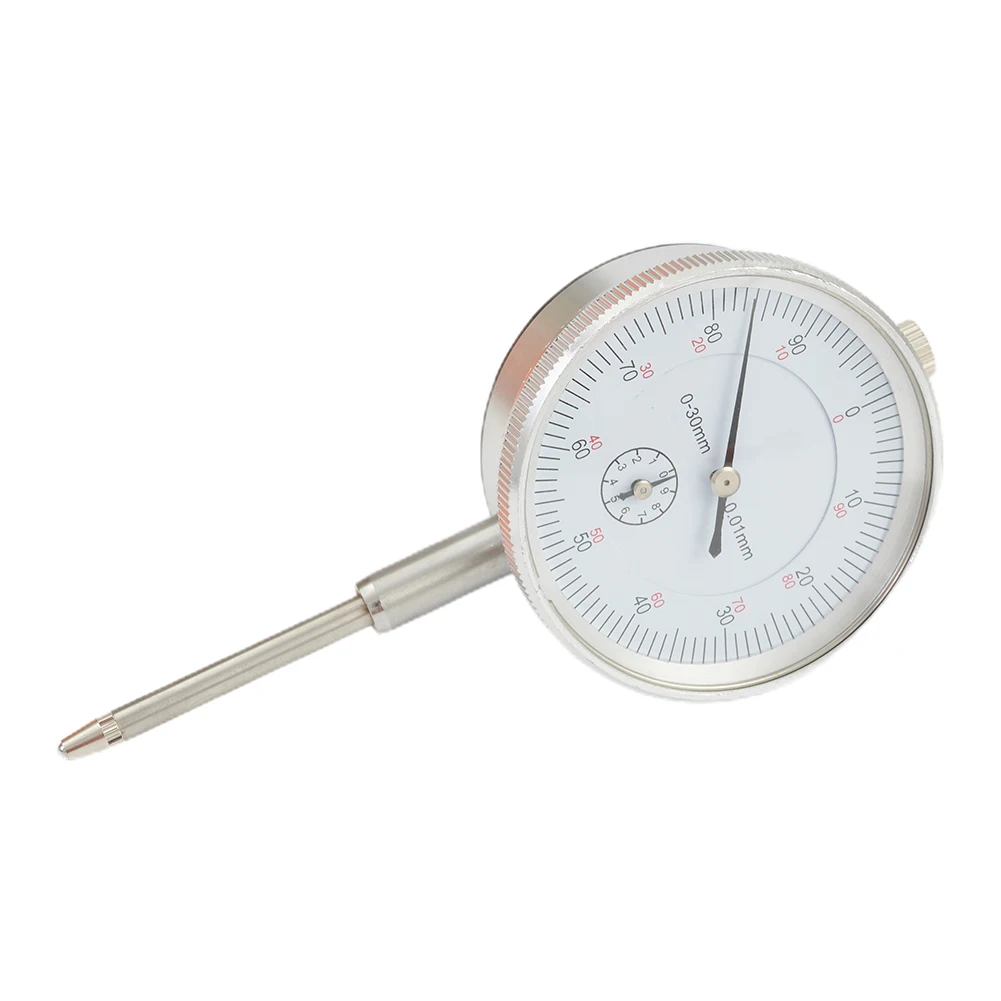 

Precision 0.01mm Dial Indicator Gauge 0-30mm Analog Micrometer 0.01mm Resolution Indicator Gauge Mesuring Instrument