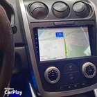 Автомобильный радиоприемник 128 ГБ Android 11 экран мультимедийный видеоплеер для MAZDA CX-7 Cx7 Cx 2007 -2014 GPS Стерео Авторадио беспроводной Carplay