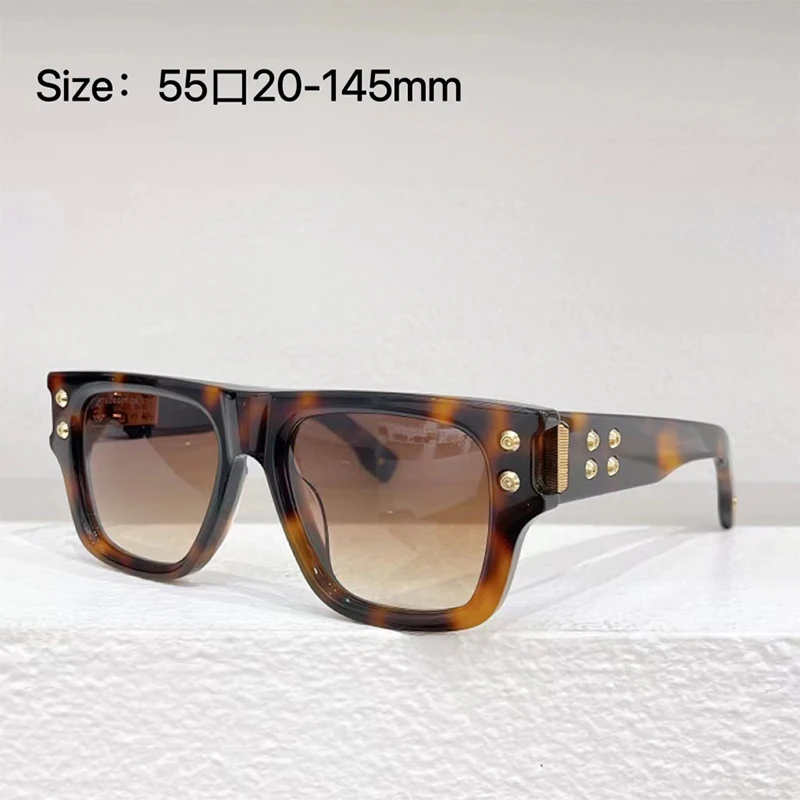 

DTS418 Sunglasses For Men EMITTER-ONE Women Retro Eyewear Luxury brand Designers Style Anti-Ultraviolet Full Frame Random Box DT