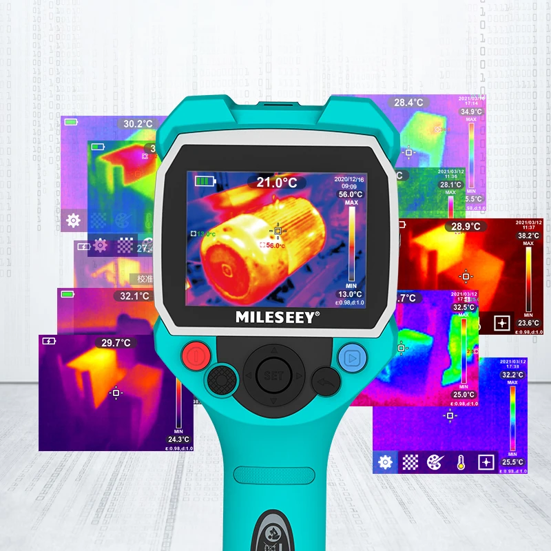 

Mileseey TR120 6 Color Palettes Infrared Camera Industrial Thermal Imager China Thermal Imaging