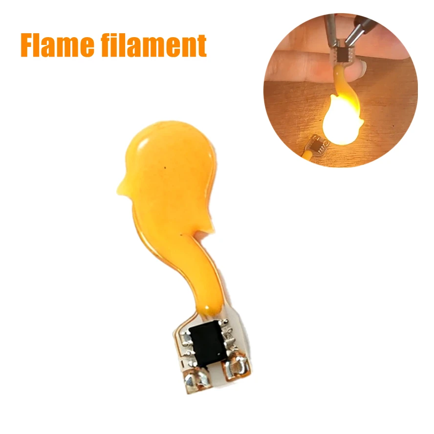 

Светодиодная лампа HZZKZZ с эффектом пламени, теплый белый свет 1800K, 1-10 шт.