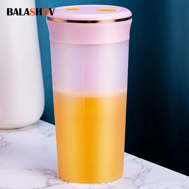 

Соковыжималка электрическая портативная с USB-портом и 6 резаками