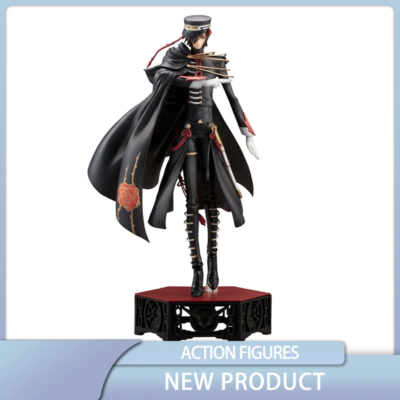 

Kotobukiya 1/8 ARTFX J Lelouch Code Black 1st Live Encore Ver PVC Anime Action Figures Collect Model Toys Gifts In Stock