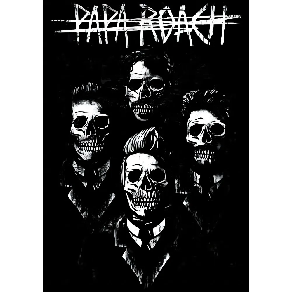 

Настенный плакат P-Papa Roach Rock Roll Band