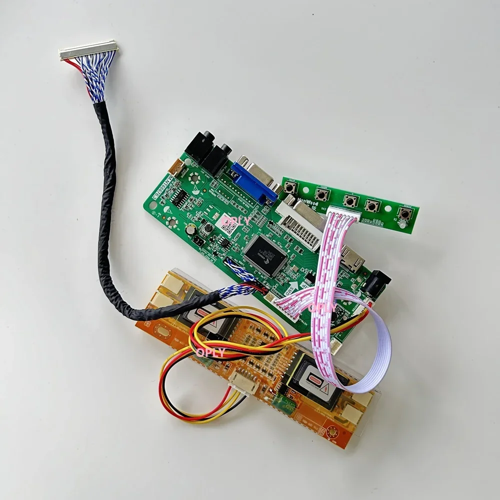 Плата контроллера HDMI-совместимый VGA DVI M.NT68676 для M170EG02 V3/V0/V4/V6 1280X1024 ЖК-панель экран