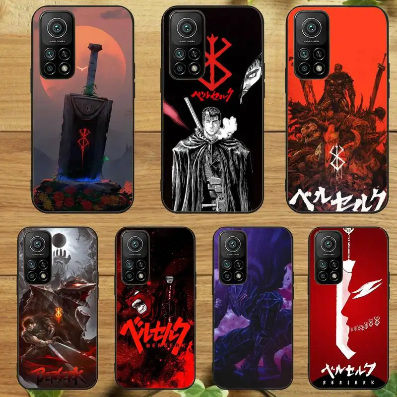 

Аниме Чехол Berserk для телефона Samsung Galaxy S23 S22 S9 S30 S10E Note 9 10E