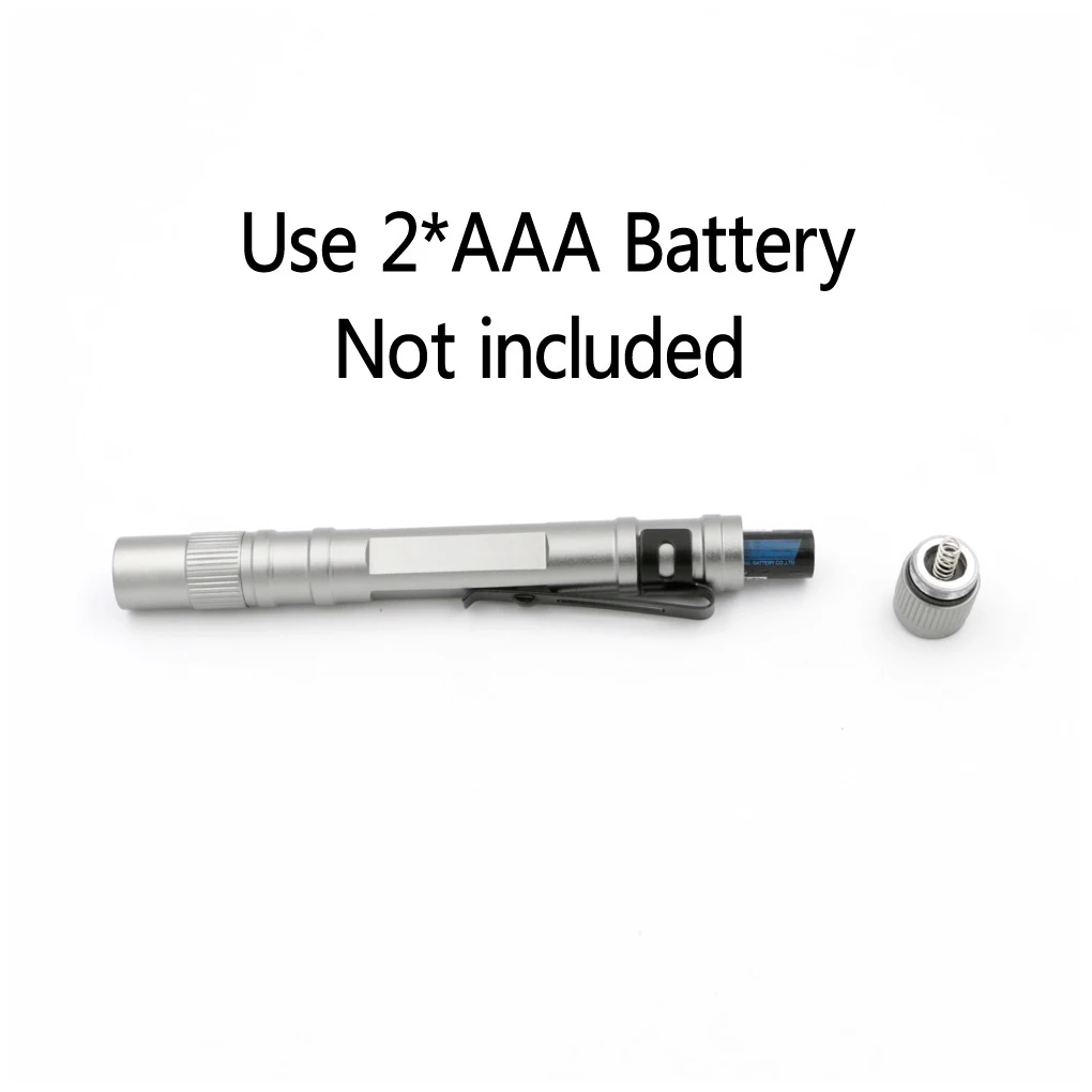 

XPE-R3 Mini Flashlight Portable Aluminum Alloy Penlight Battery-powered Pocket Light Lamp Household Night Lighting