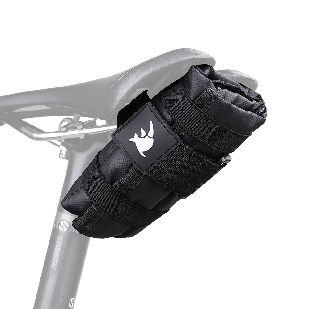 

Rhinowalk Front Tube Frame Bag Burrito Pack Pouch Bicycle Bag Tool Bag Top Cycling Accessories Black MTB Bike Rear Tool Kits