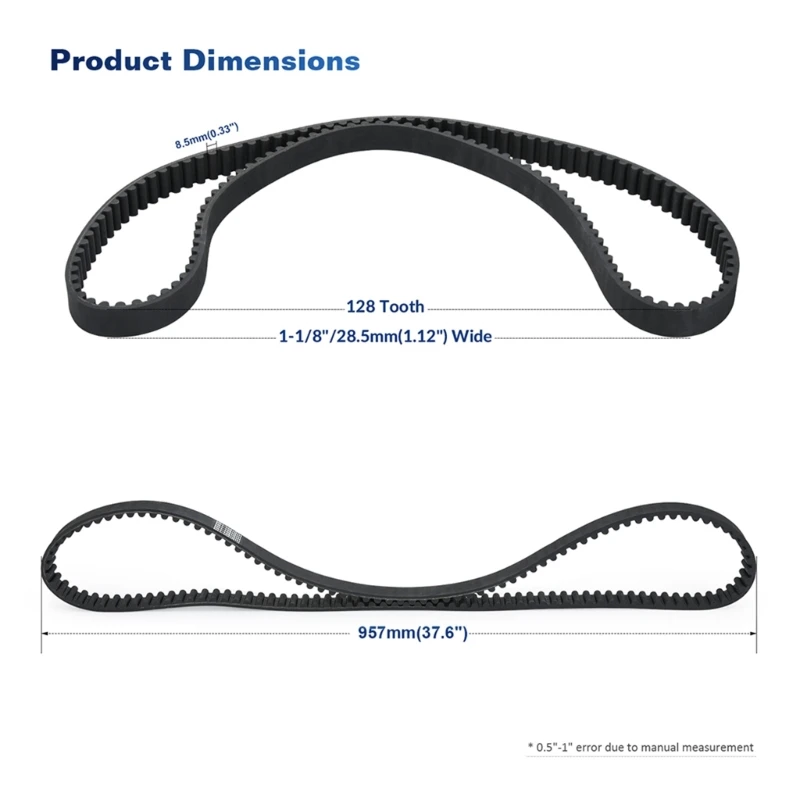 Прочный задний приводной ремень для скутера морторбайка прочная замена подходит