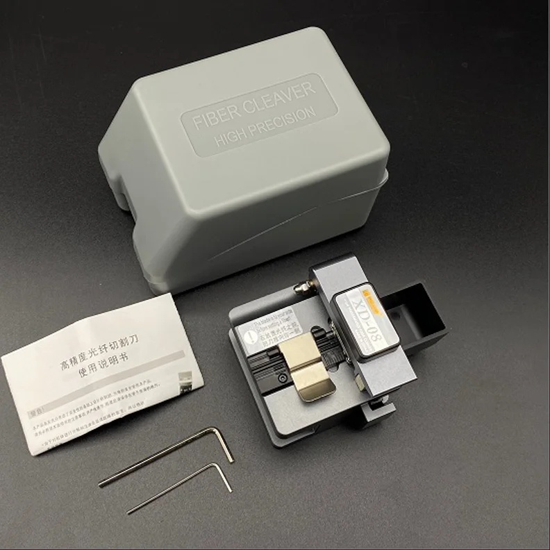 Fiber Cleaver XD-08 New FTTH High Precision cutting tool Optical Fiber Cleaver Cable Cutting Knife