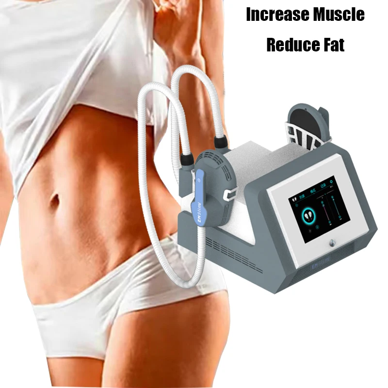 

Big Power 14 Tesla DLS-EMSLIM Nova Weight Losing Machine 2 pcs Handles With Pelvic Stimulation Pads Optional Increase Muscle
