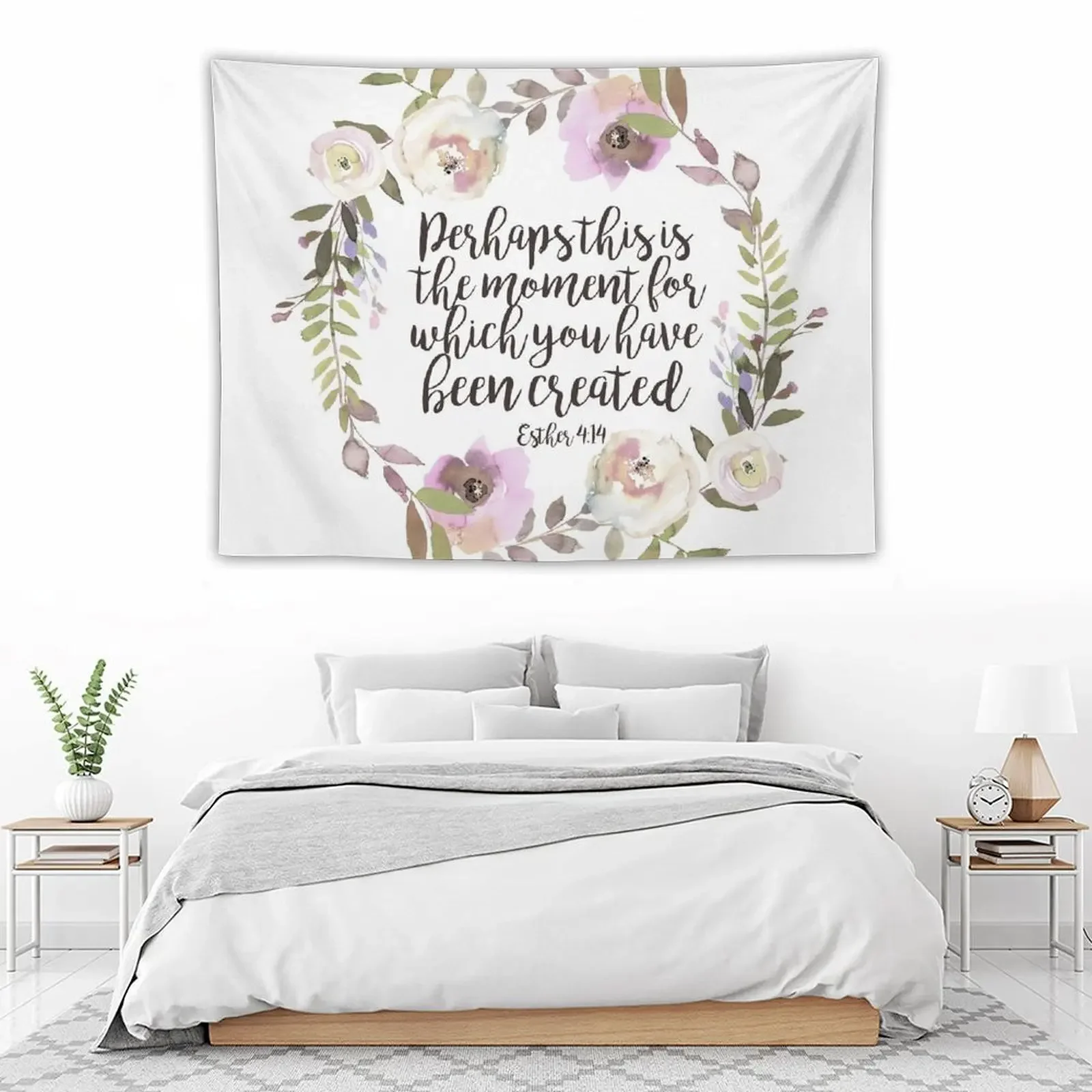 Христианские цитаты-Эстер 4:14 гобелен для украшения комнаты эстетический Декор