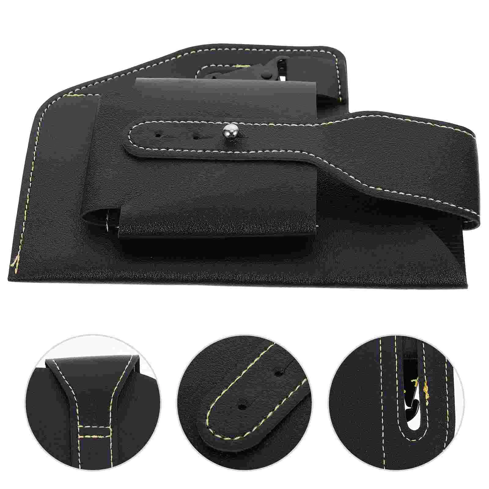 

Belt Waist Bag Stylish Men's Mobile Phone Waist Bag Leather Phone Key Bag