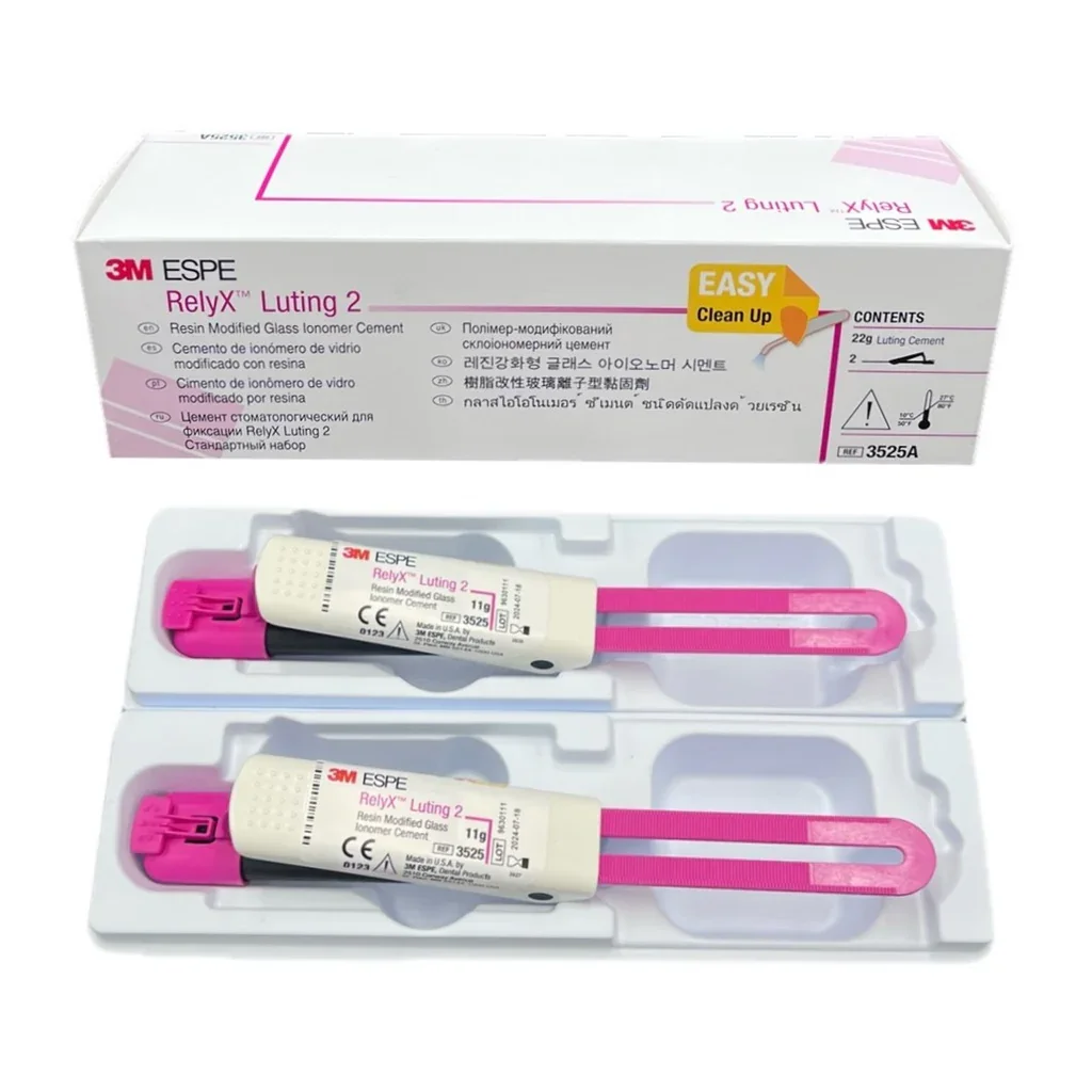 3M Relyx Luting 2, стоматологическая смола, цементная смола, модифицированный стеклянный иномер 11gx2, кликер для металлической фарфоровой короны, губчатый клей Cem (art.: 3920cc12dce56) - 3920cc12dce56