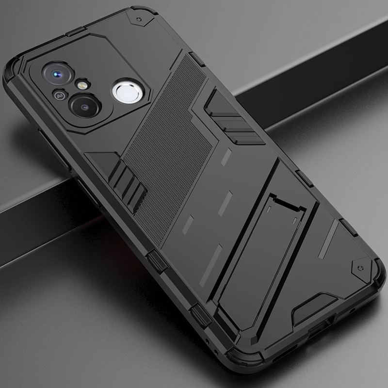

For Xiaomi Redmi 12C Case Car Magnetic Holder Phone Case For Xiaomi Redmi 12C 12 C Redmi12C Rugged Shockproof Armor Back Cover
