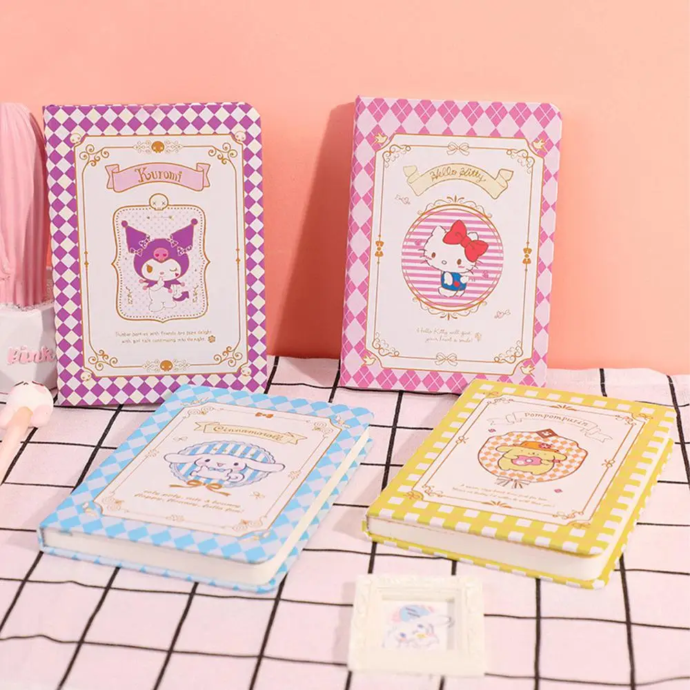 

Sanrios Kuromi Kawaii Cinnamoroll Notebook for Students To Write Homework Kitty Creative Portable Diary Toy Gifts for Kids