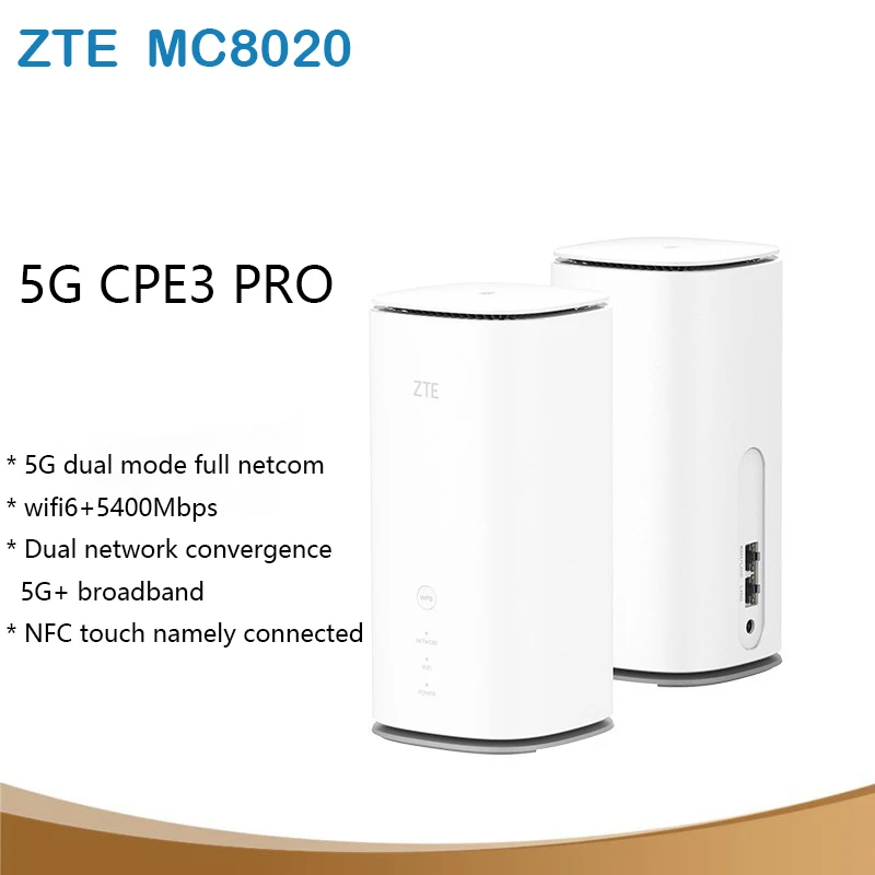 Модем CPE Wi-Fi ZTE MC8020 два диапазона 5400 Мбит/с до 128 пользователей | Компьютеры и офис