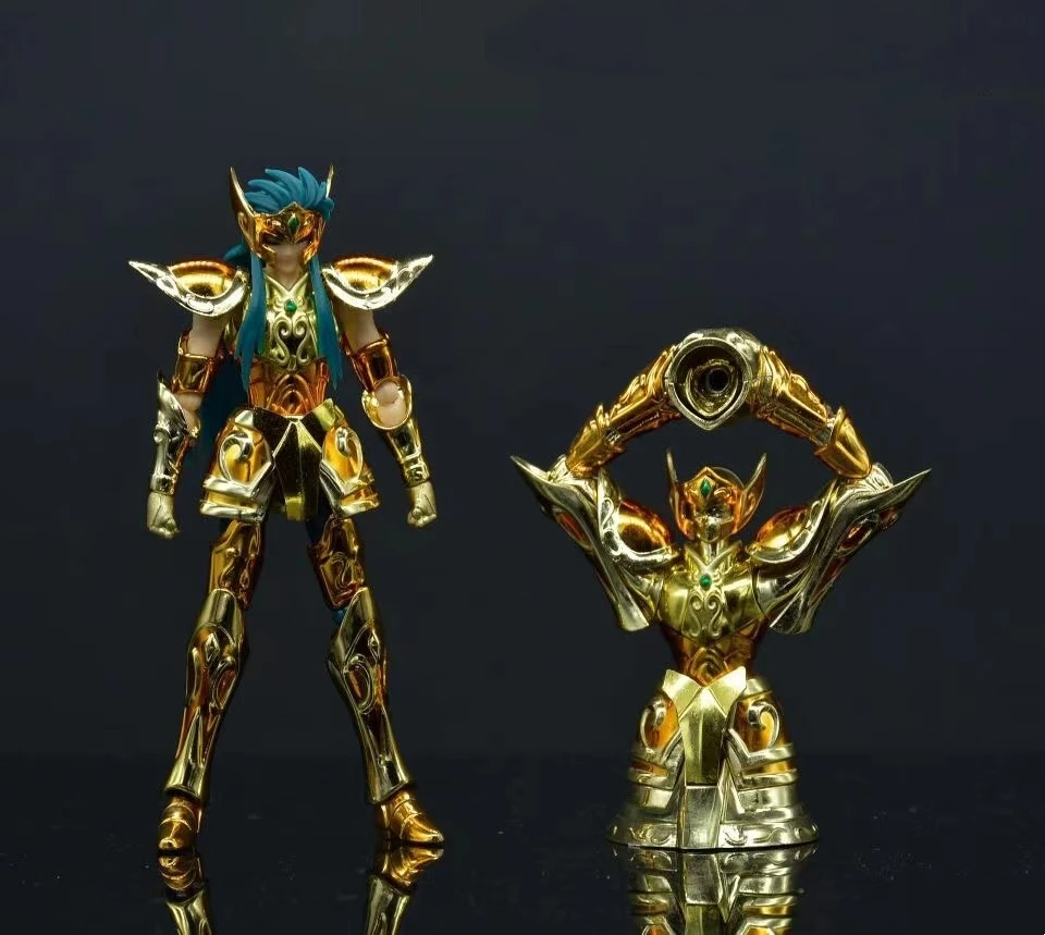 Фото Фигурка Saint Seiya 10 см, малая масштабная модель, DDP, Золотые Святые, металлическая броня, с аксессуарами, Телец Алдебаран, Докхо, Мило, Камус №5