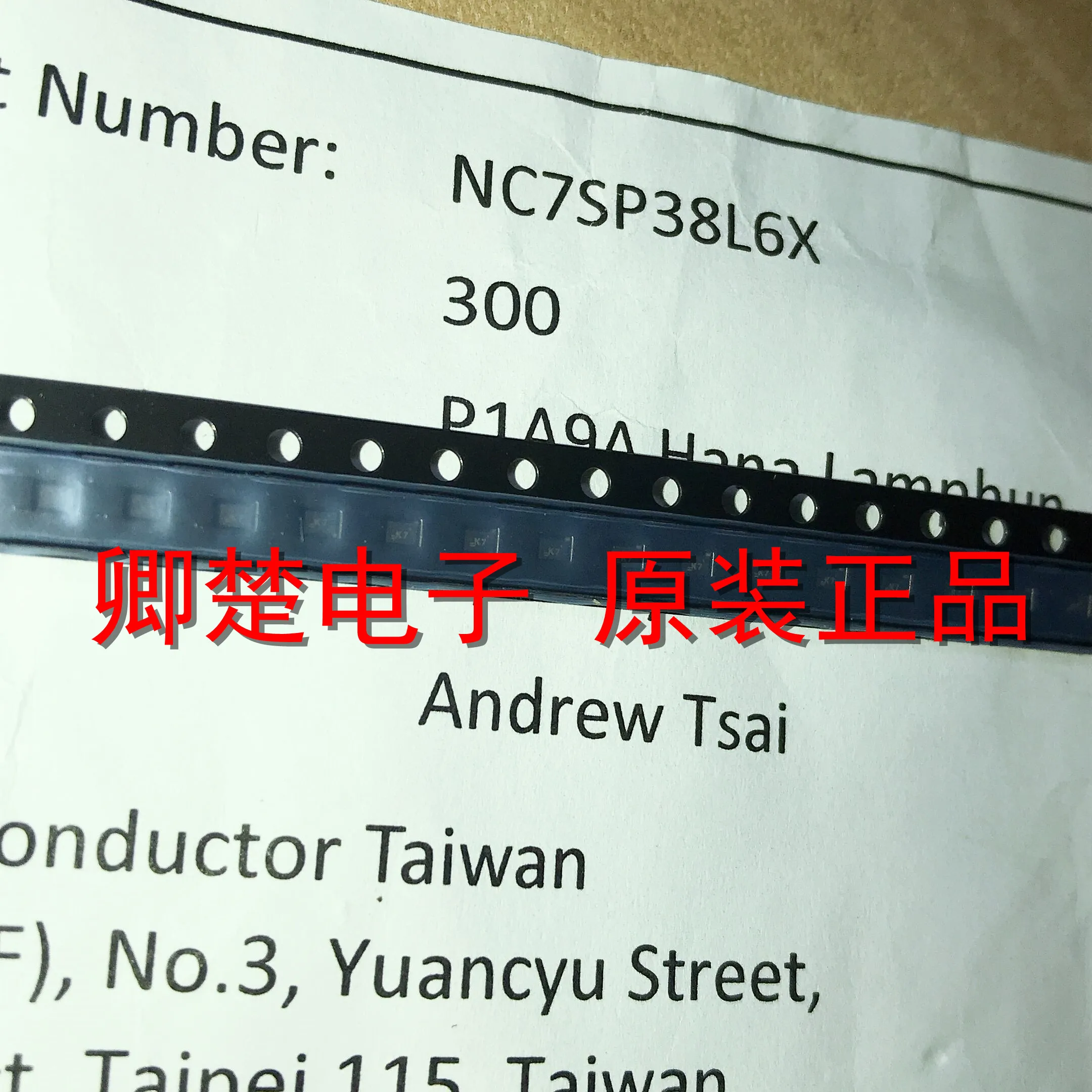 

30pcs original new NC7SP38L6X QFN logic integrated circuit chip