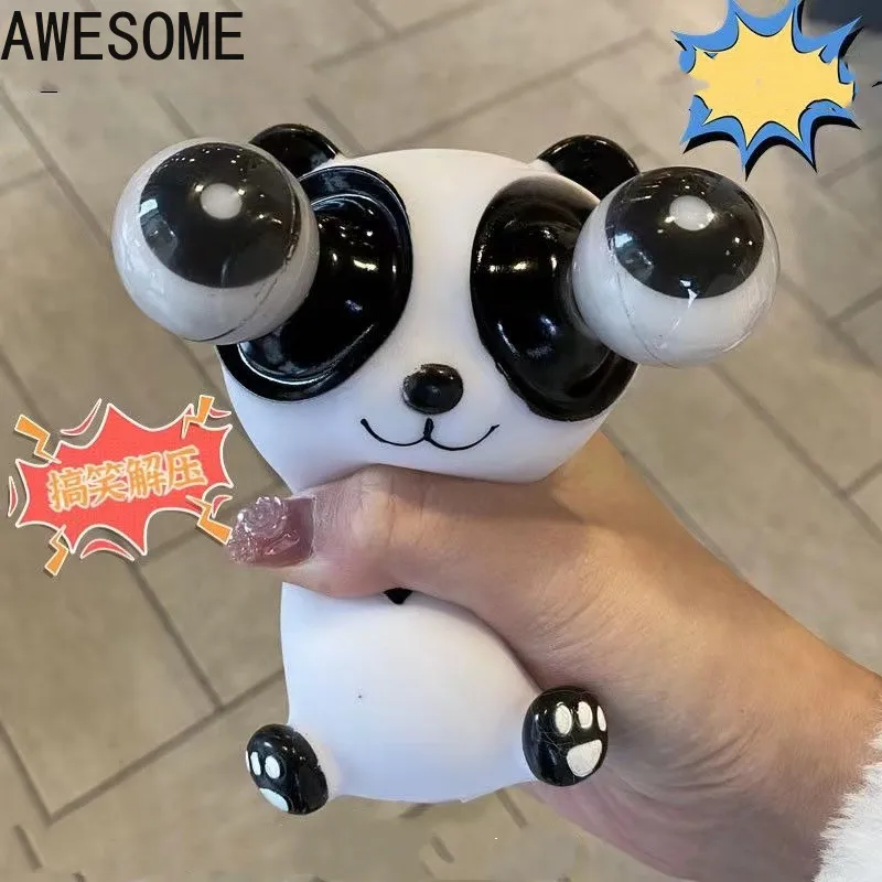 

Симпатичная пазубная панда декомпрессионный инструмент забавная ручная зажим декомпрессионная кукла креативная Милая мультяшная игрушка фиджет игрушка для снятия стресса