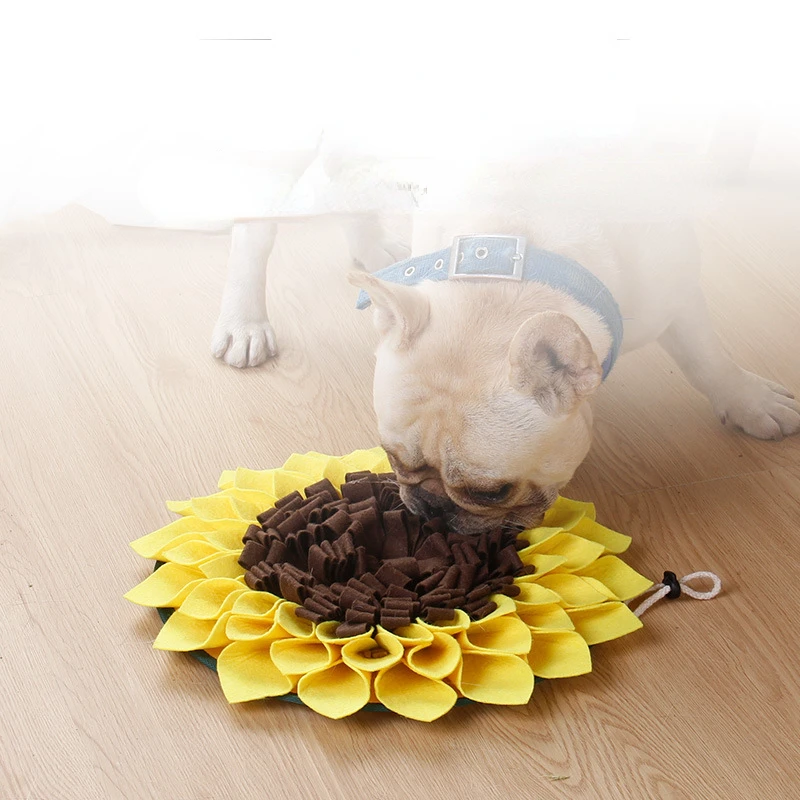 

Коврик для питомцев, коврик для тренировок, одеяло для собаки, Подсолнух, коврик для снятия стресса, Шуточный Коврик-пазл, игрушечный коврик для носа