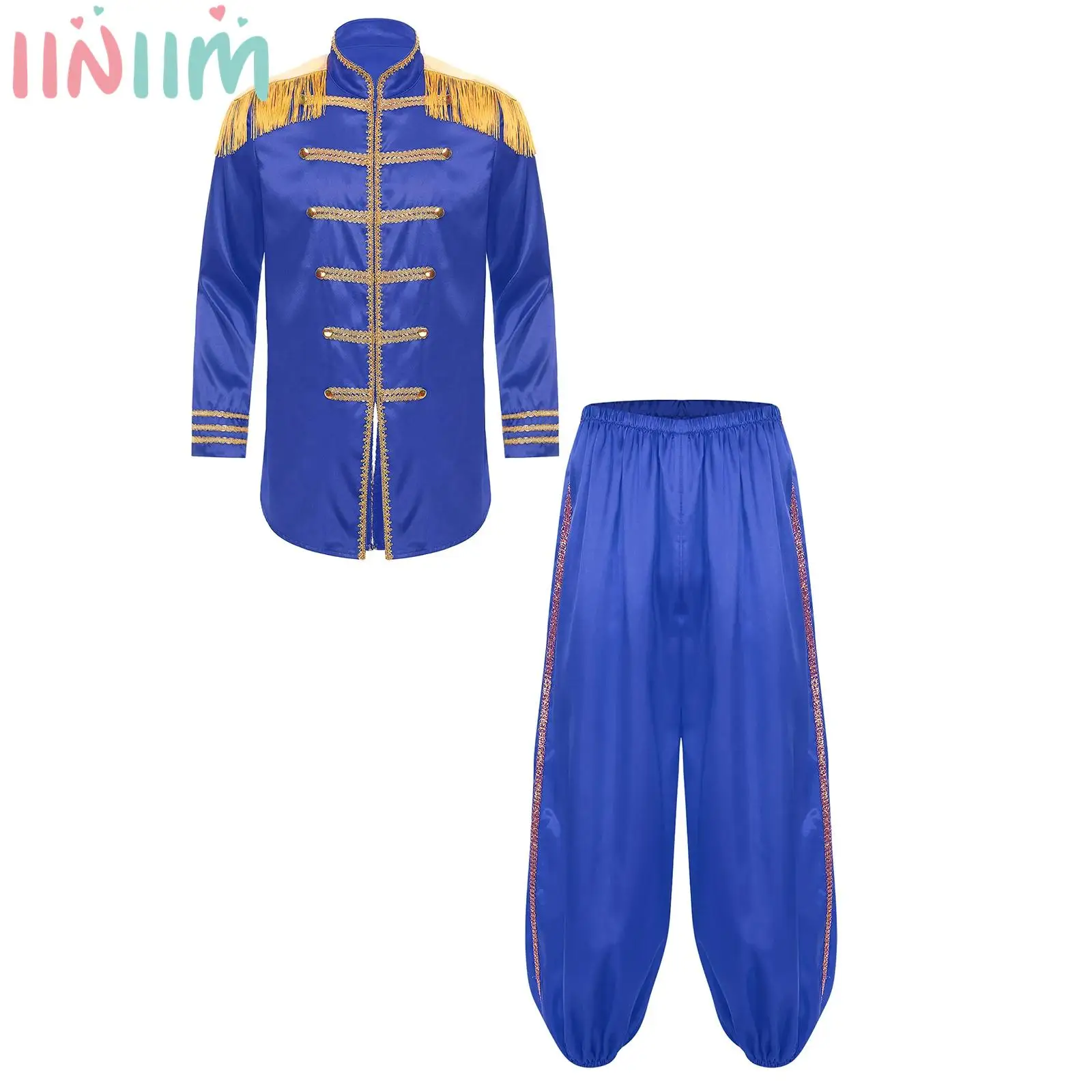 Мужской костюм для Хэллоуина из жакета и брюк SGT Sergeant Pepper