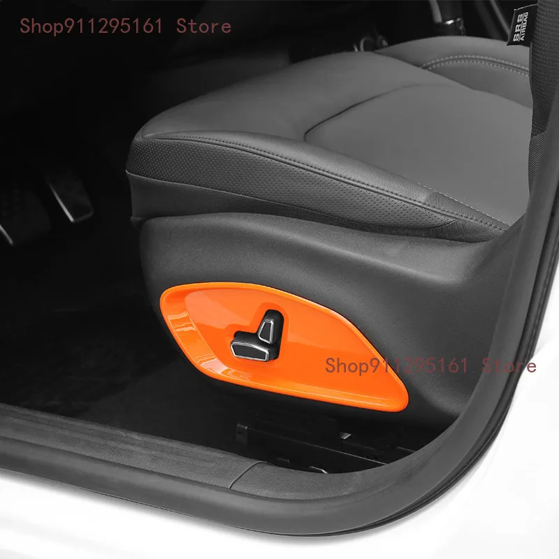 

ABS кнопки переключателя для внутренней двери сиденья автомобиля, декоративные наклейки на крышку, аксессуары для Jeep Renegade 2015 и выше