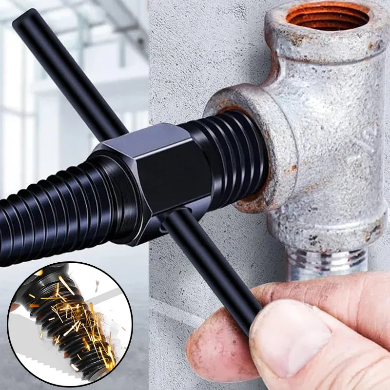 Kran Śruba z łbem złamanym Klucz podwójnym Rura wodna Zawór trójkątny Zestaw do wyciągania złamanego drutu Narzędzia usuwania złamanych