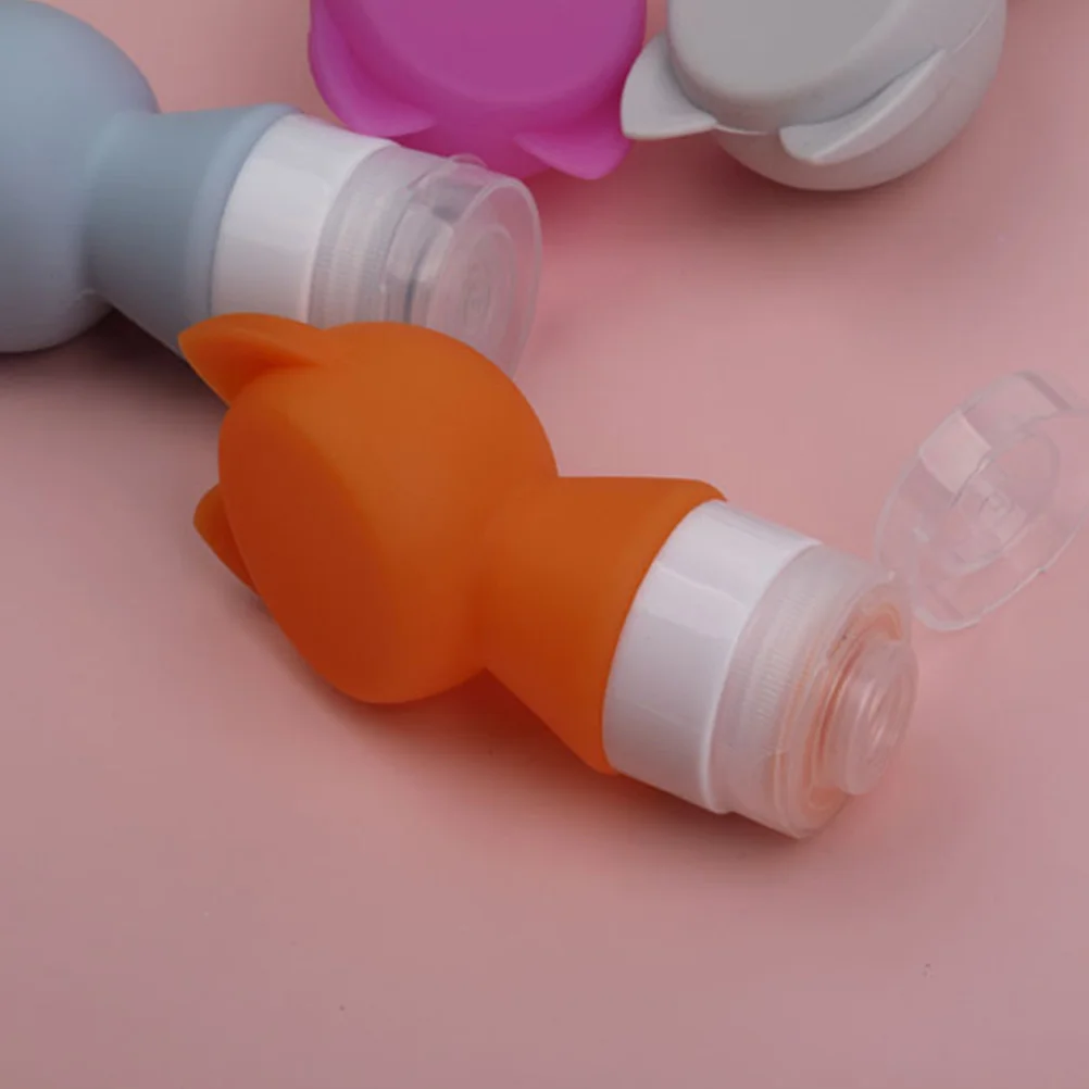 

3Pcs Cosmetic Dispenser Bottles Portable Travel Bottles Silicone Dispenser Bottles for Outdoor