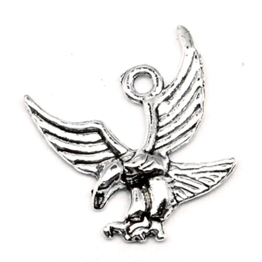 

Eagle Charm For Making Jewelry Diy Finding 80pcs 17x18mm