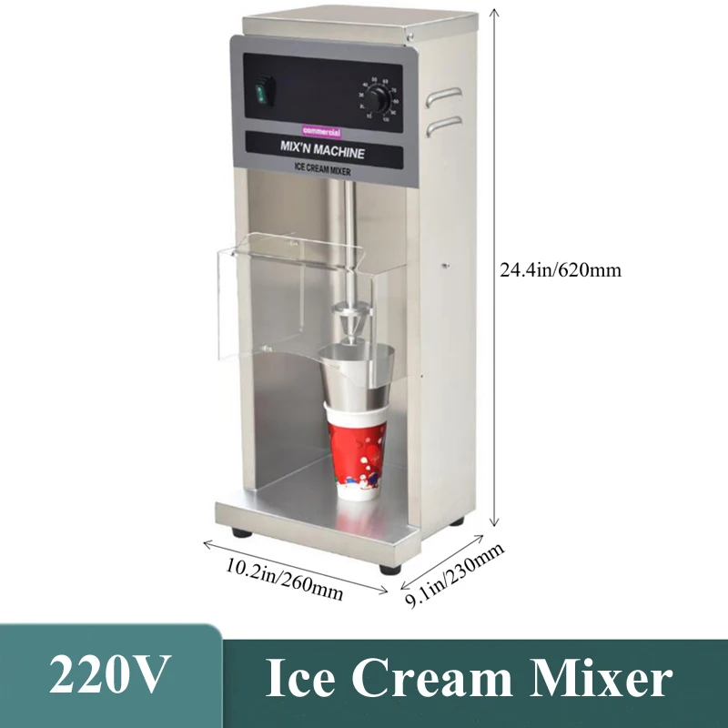 

Коммерческая Машина для смешивания замороженного йогурта, смеситель для мороженого из нержавеющей стали, распродажа