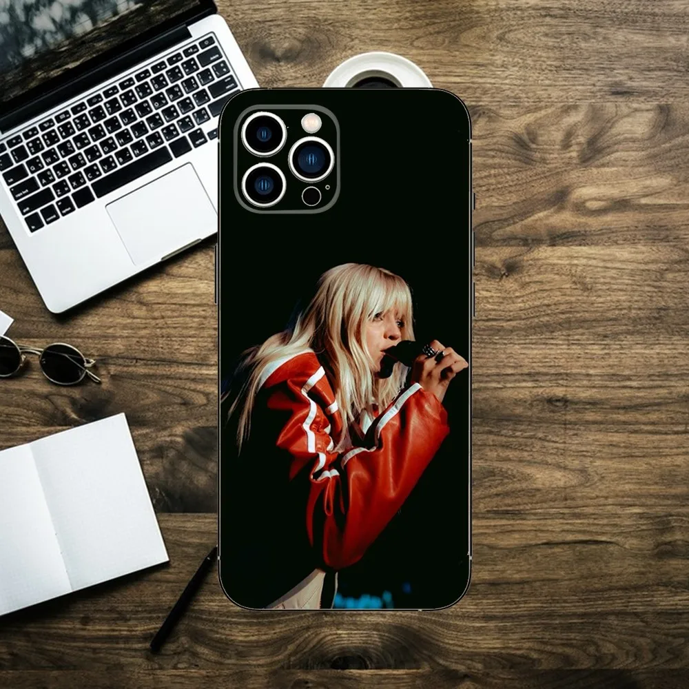 Чехол R-Renee Rapp Singer для Apple iPhone 15 14 13 12 11 XS XR X 8 7 Pro Max Plus силиконовый черный мини-Чехол