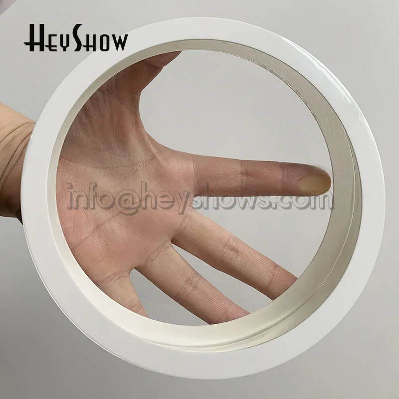 15cm Diameter Acrylic Security iPad Display Stand Tablet  Holder For Apple Huawei Xiaomi Samsung Tablet Shop Round Clear Base enlarge