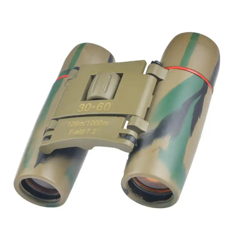 

Red Film Binoculars 1000m Powerful Light Weight Long Range High-definition Camping Watching Ball Games Concerts Pocket Telescope