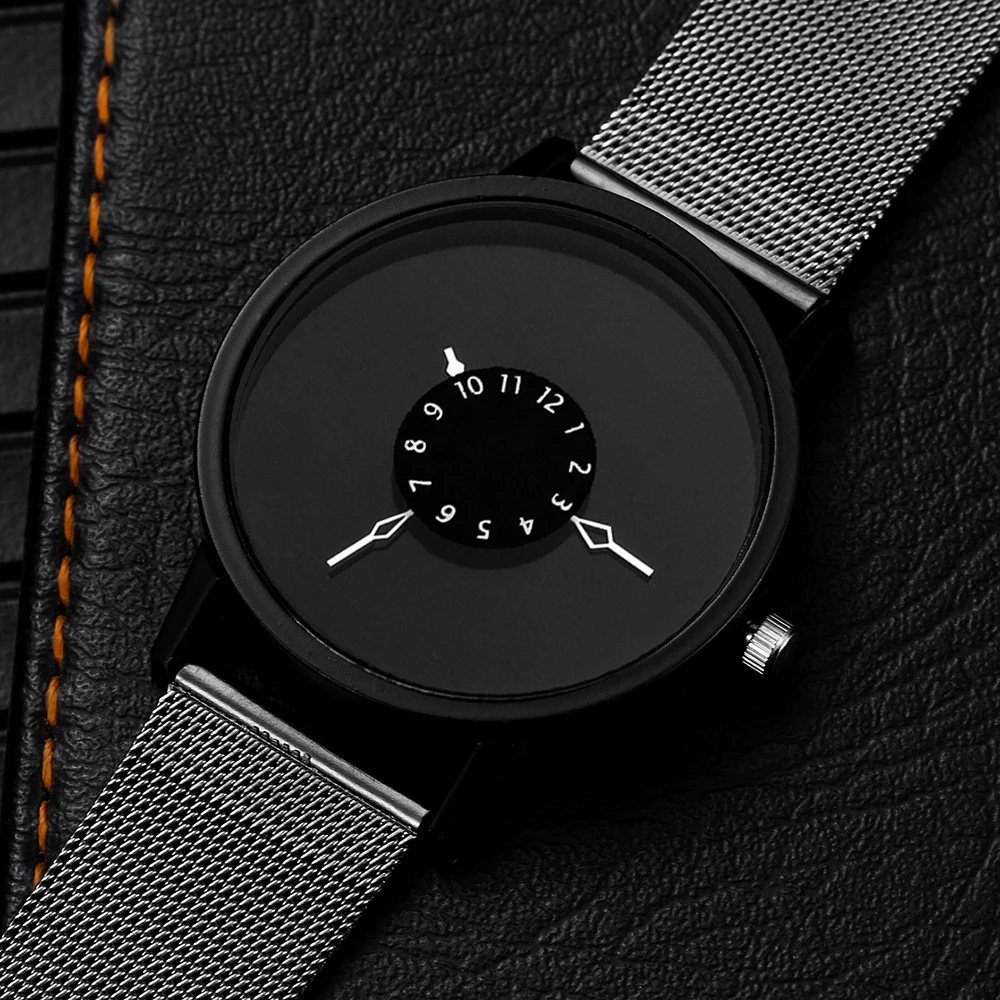 

Модные часы для мужчин 2023, классические черные спортивные кварцевые часы с кожаным ремешком, электронные часы, Прямая поставка, мужские часы