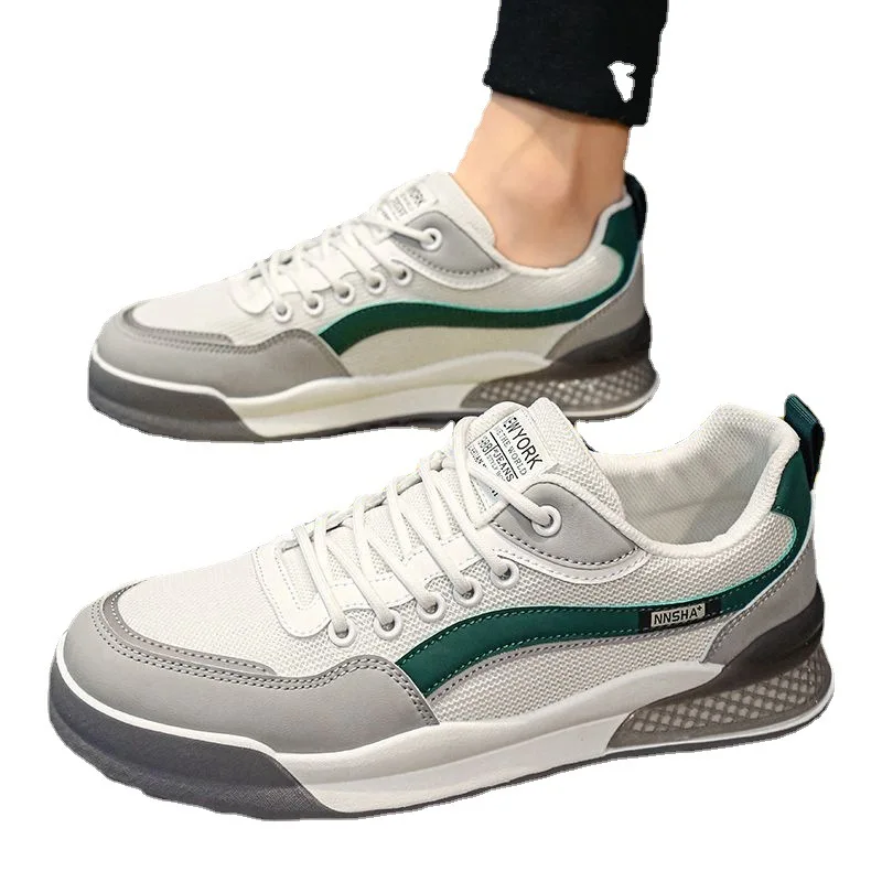 

Fashion Casual Retro Shallow Mouth Thick Soled Daddy Shoes Men 2023 Spring Autumn New Men's Running Sneakers