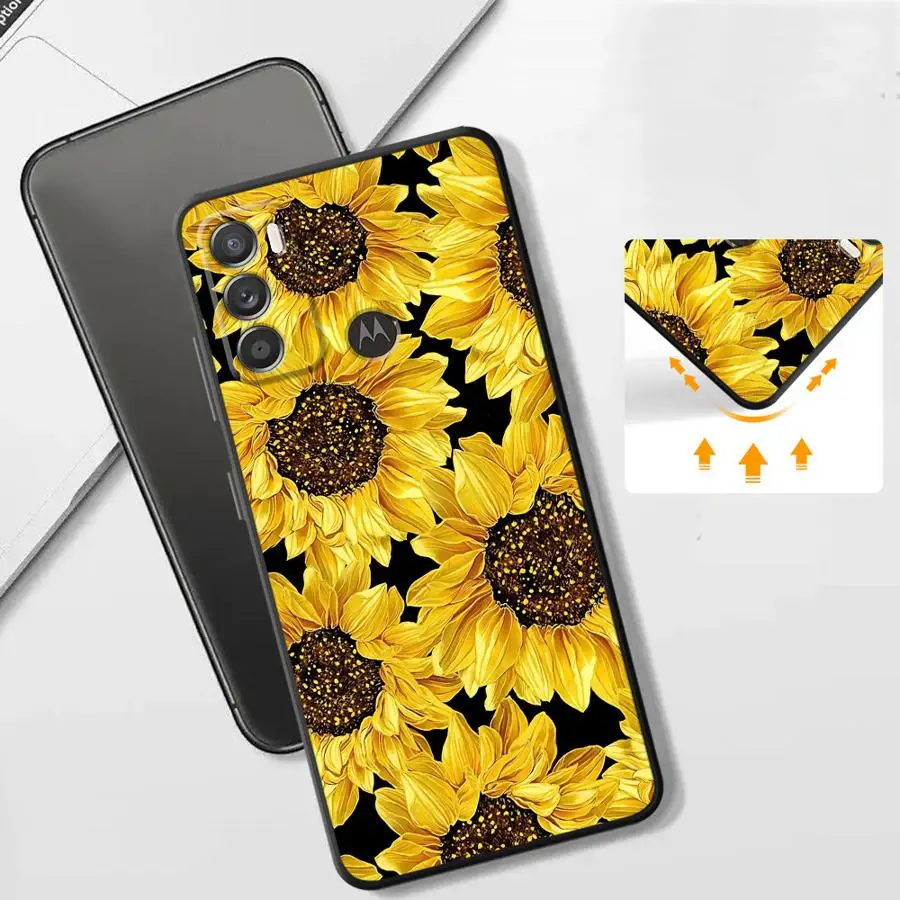 Чехол Sunflower для Motorola Moto G53 G30 G71 Edge 20 Pro 30 Lite G52 G22 Edge40 G32 G60s G51 G73 G50 (art.: 3920d990fcda7) - 3920d990fcda7