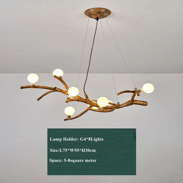 

LOVING LAMPA Скандинавская люстра дерево коричневый